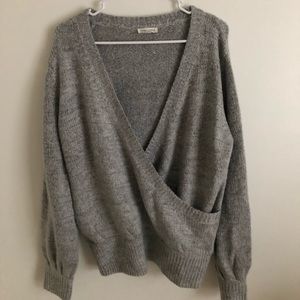 Cotton Candy LA gray sweater S/M